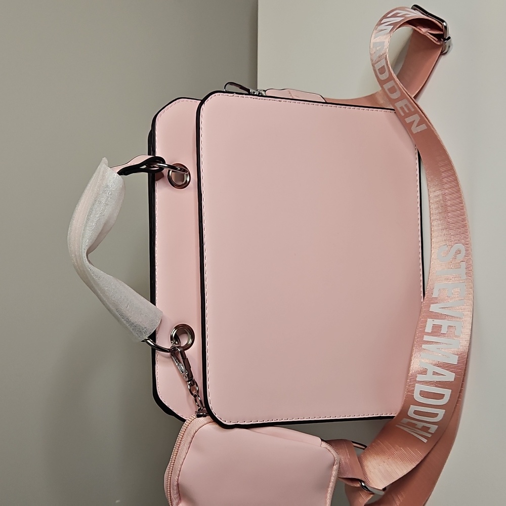 Steve Madden Blush Pink Crossbody Bag - Picture 5 of 6